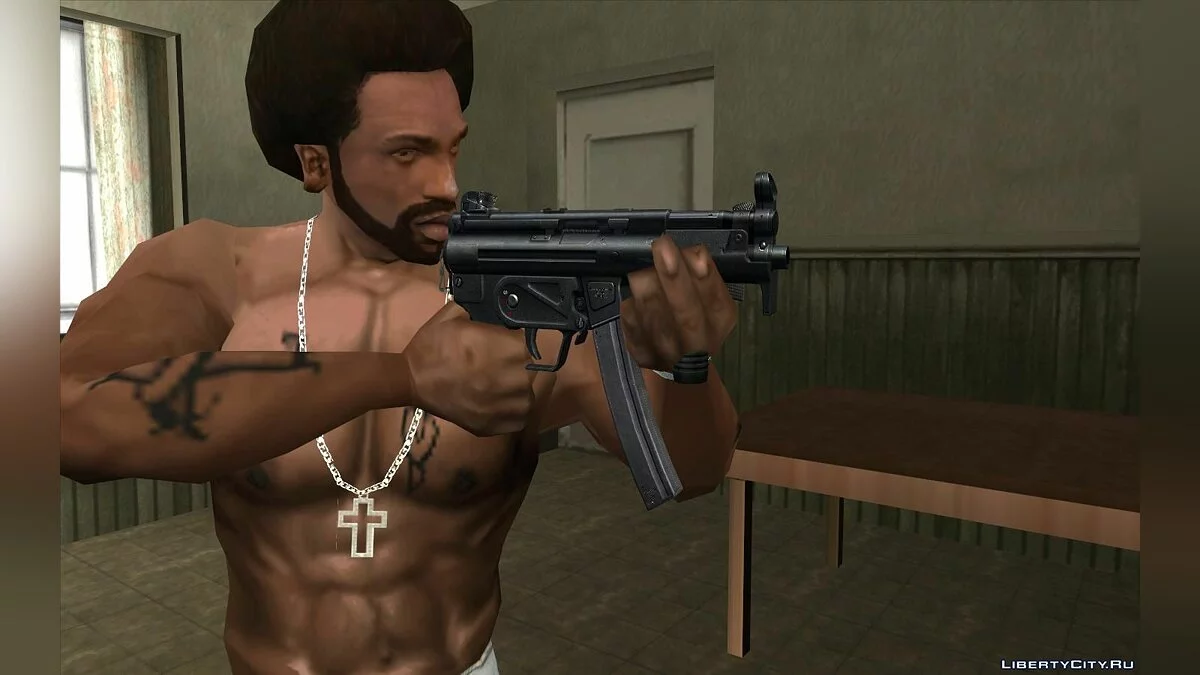 Скрытое и неиспользованное сборник оружия / GTA San Andreas