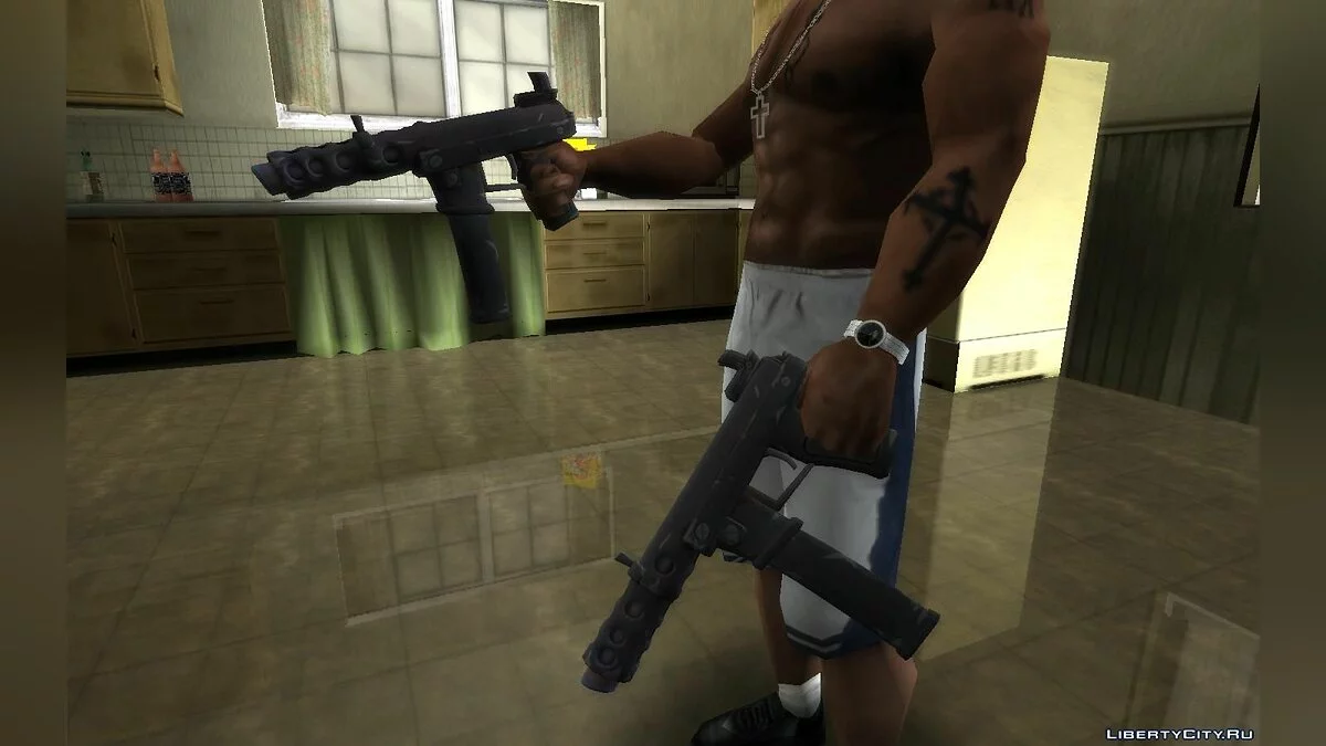 Большой сборник оружия из игры  Фортнайт / GTA San Andreas