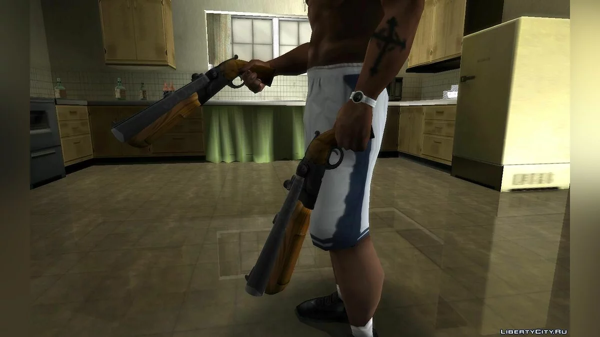 Большой сборник оружия из игры  Фортнайт / GTA San Andreas