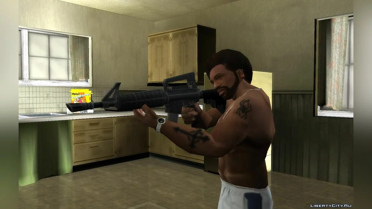 Большой сборник оружия из игры  Фортнайт / GTA San Andreas