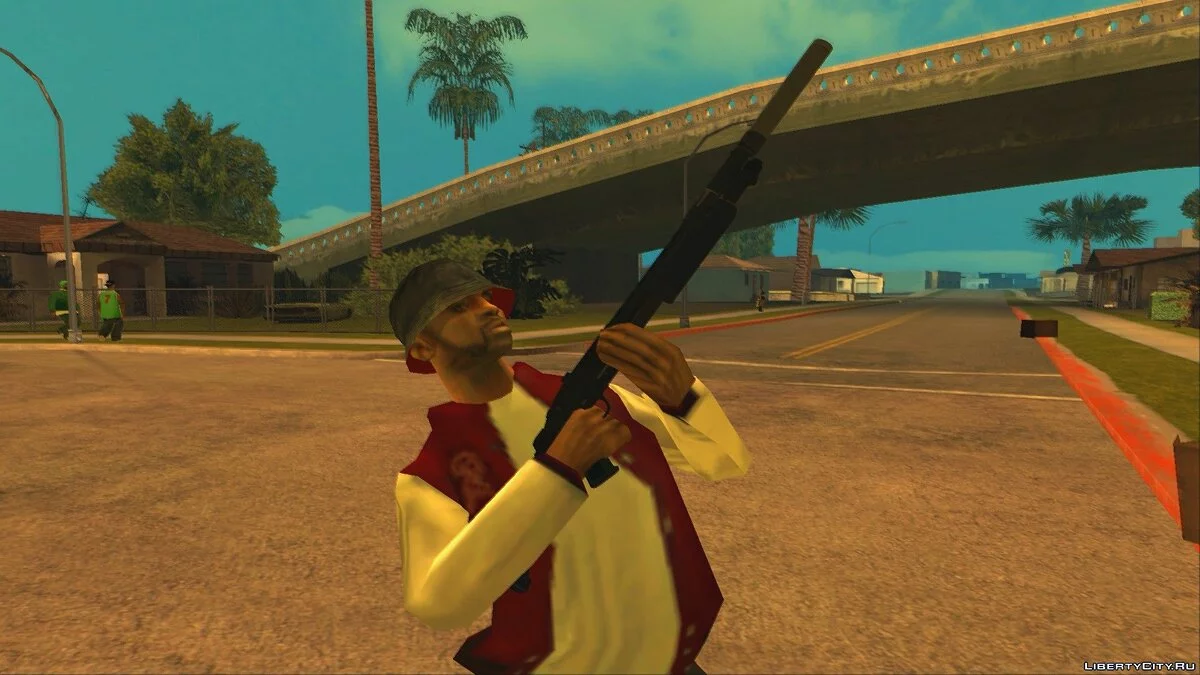 GTA 5 Shrewsbury Pump Shotgun / GTA San Andreas