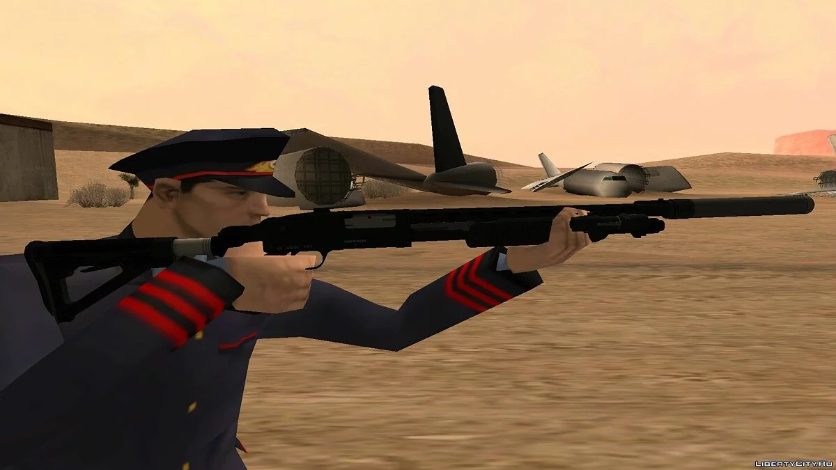 GTA 5 Shrewsbury Pump Shotgun / GTA San Andreas