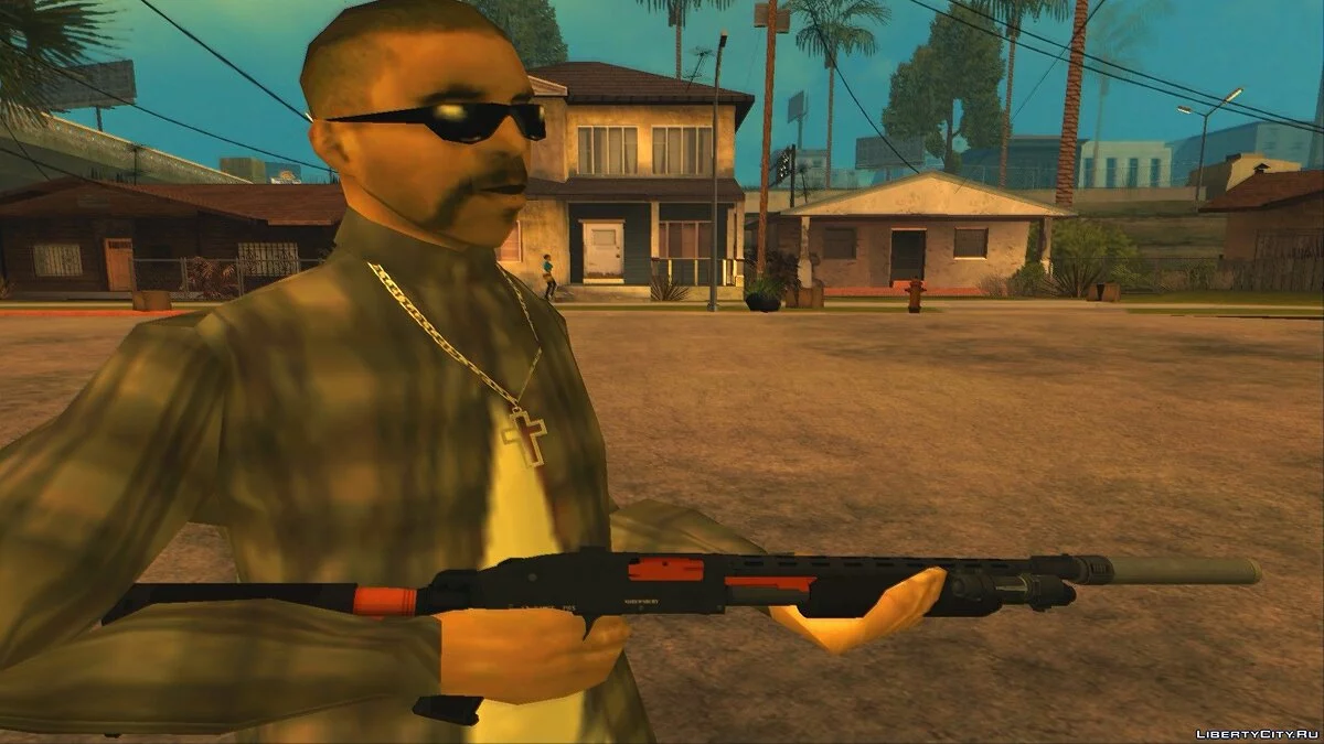 GTA 5 Shrewsbury Pump Shotgun / GTA San Andreas