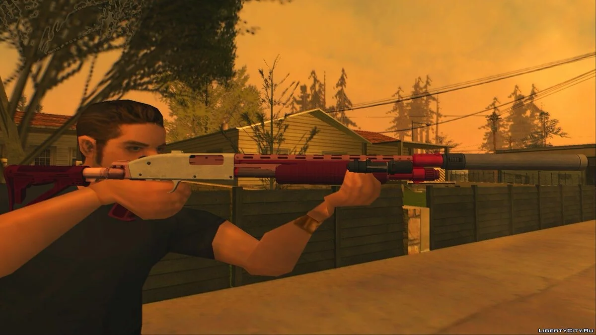 GTA 5 Shrewsbury Pump Shotgun / GTA San Andreas
