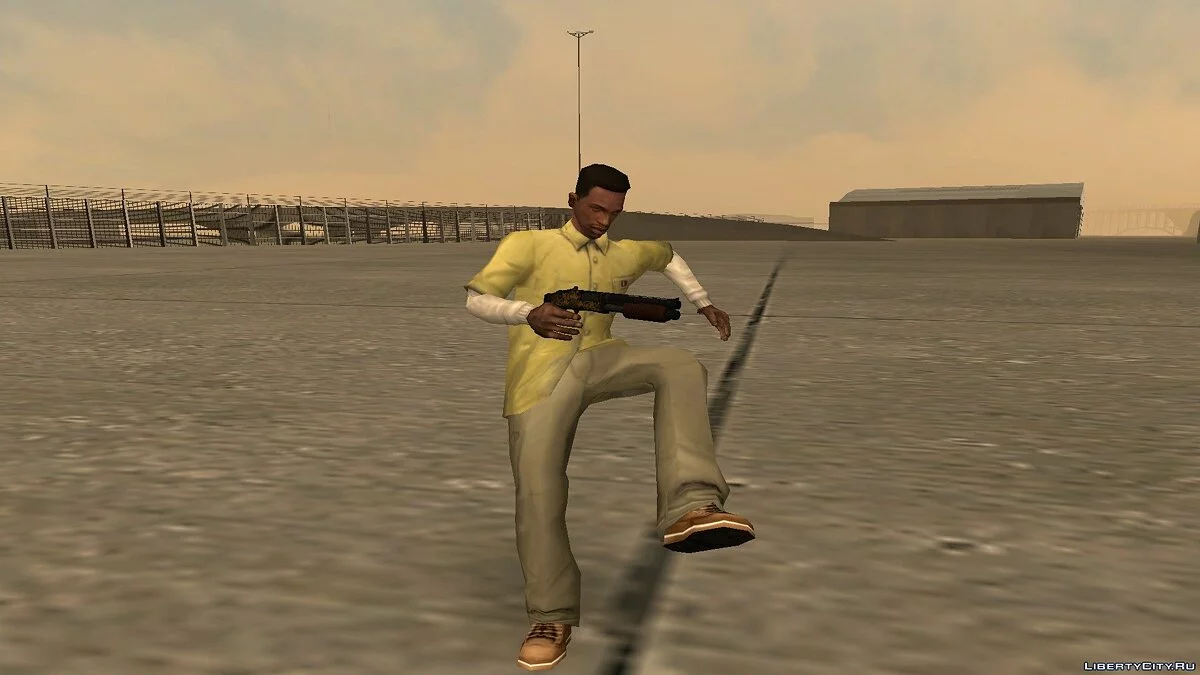 GTA 5 Shrewsbury Sawed-Off Shotgun / GTA San Andreas