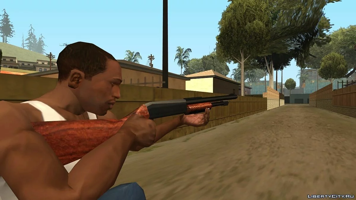 Улучшенное оригинальное оружие / GTA San Andreas