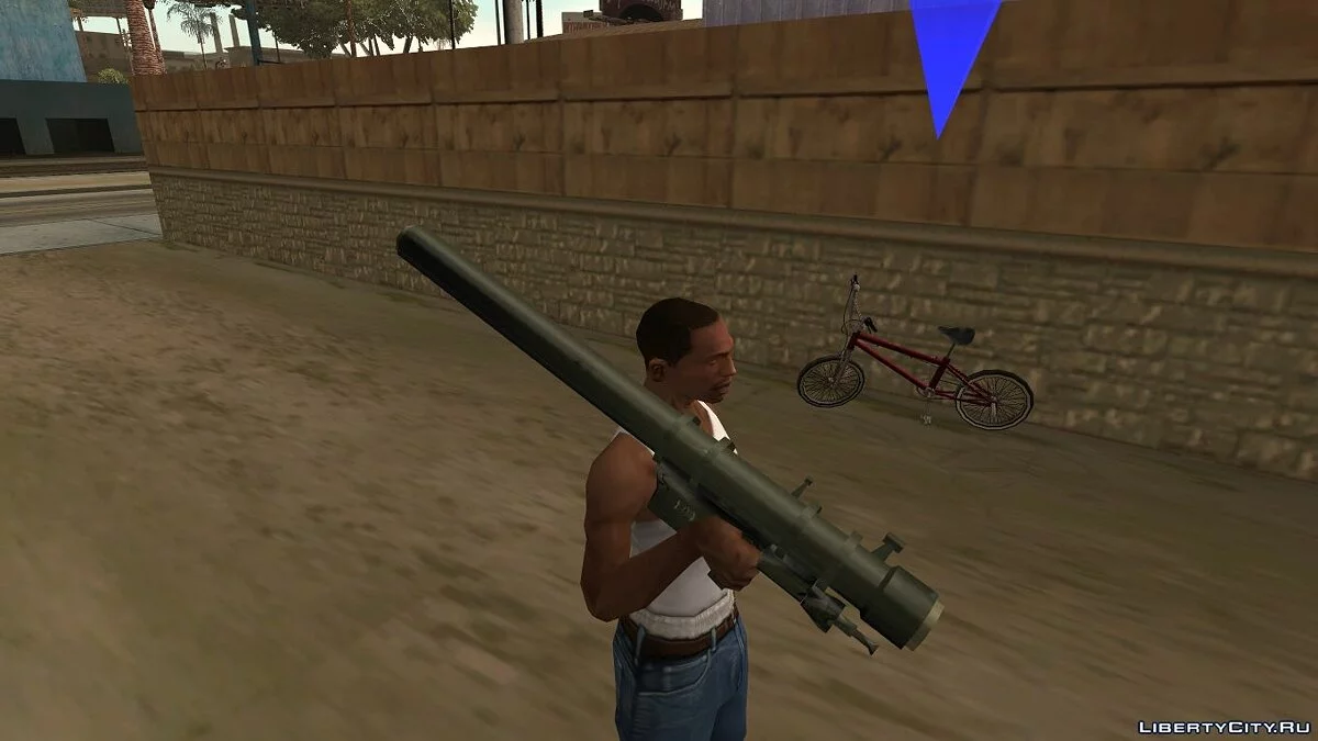 Улучшенное оригинальное оружие / GTA San Andreas