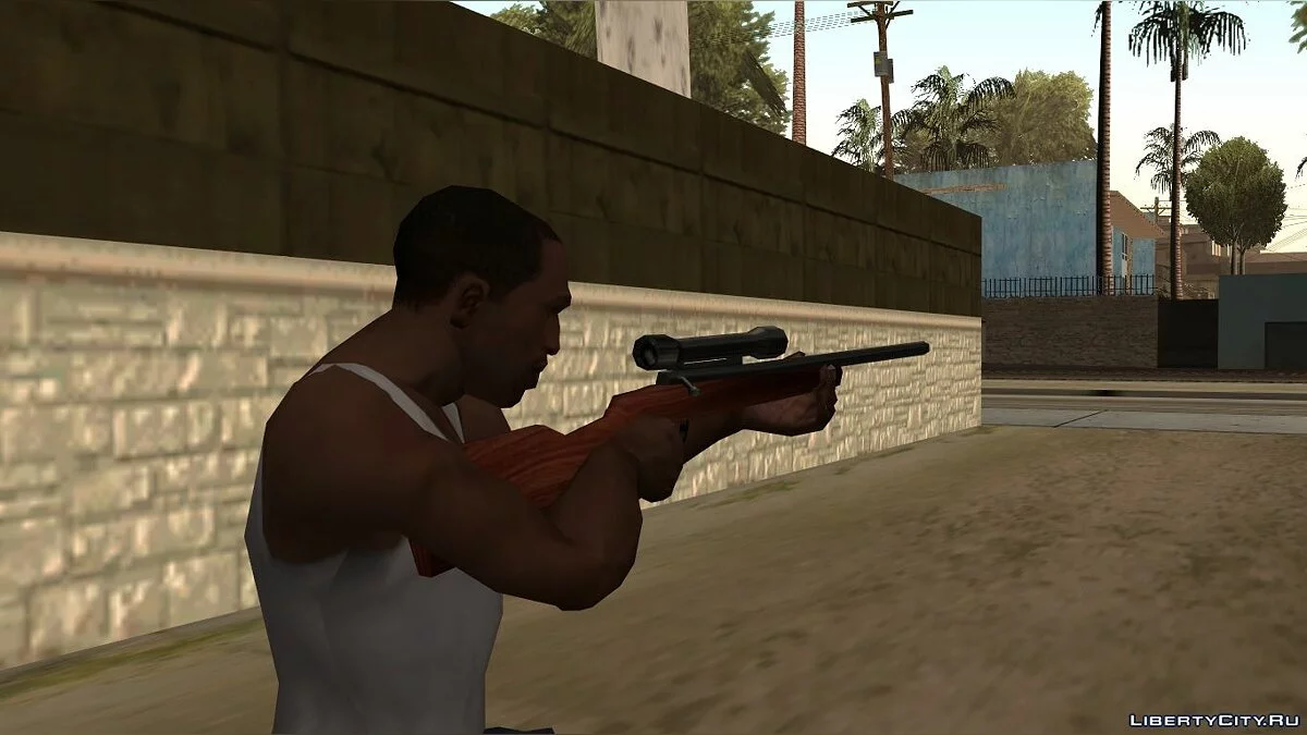 Улучшенное оригинальное оружие / GTA San Andreas
