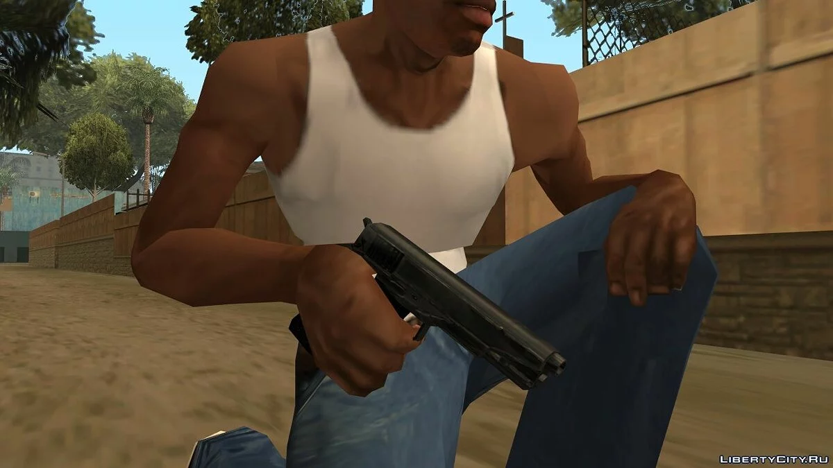 Улучшенное оригинальное оружие / GTA San Andreas