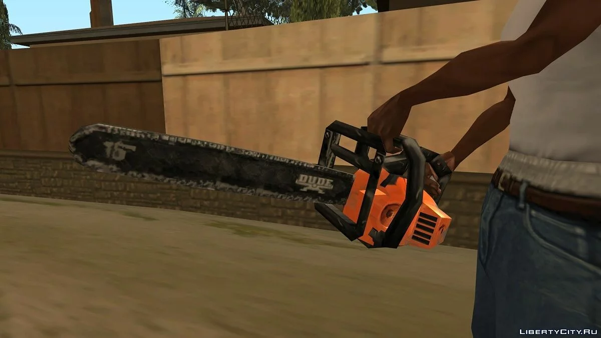 Улучшенное оригинальное оружие / GTA San Andreas