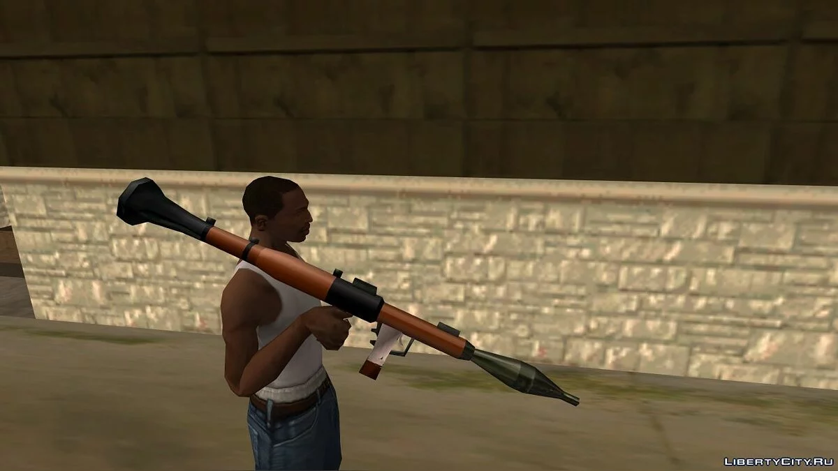 Улучшенное оригинальное оружие / GTA San Andreas