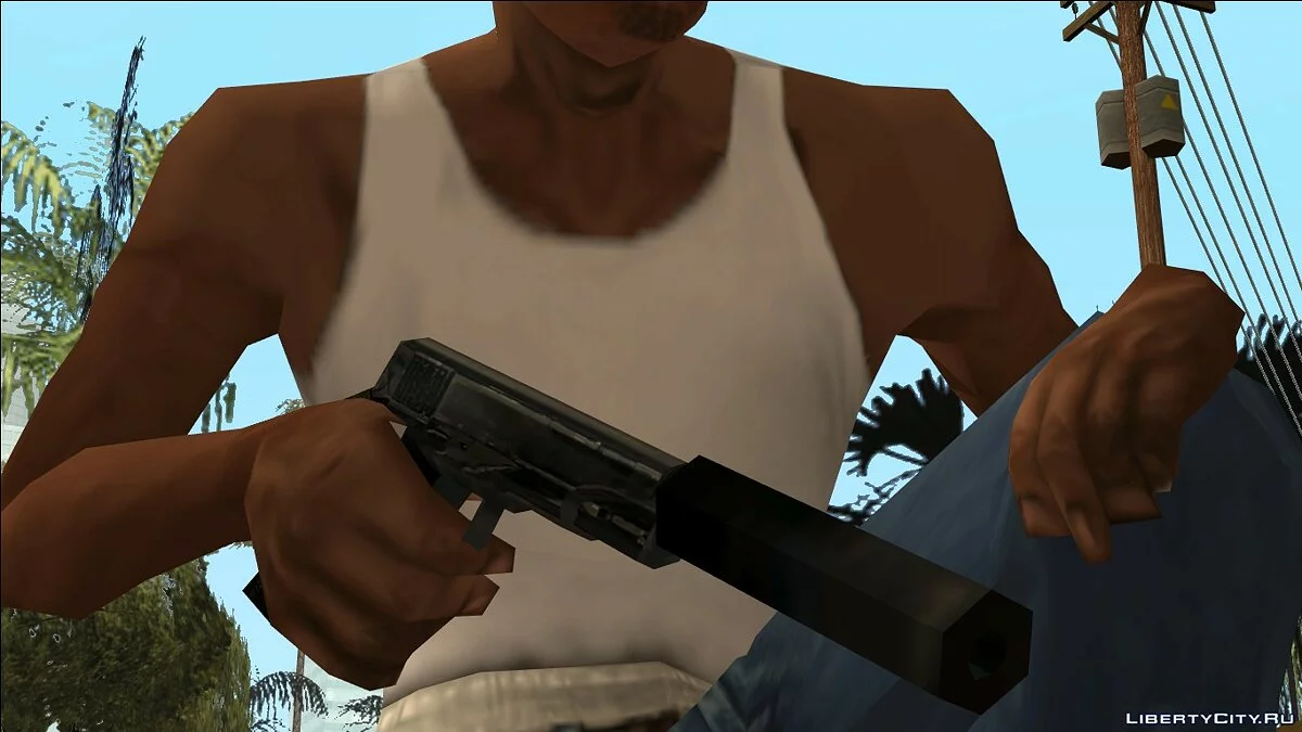 Улучшенное оригинальное оружие / GTA San Andreas