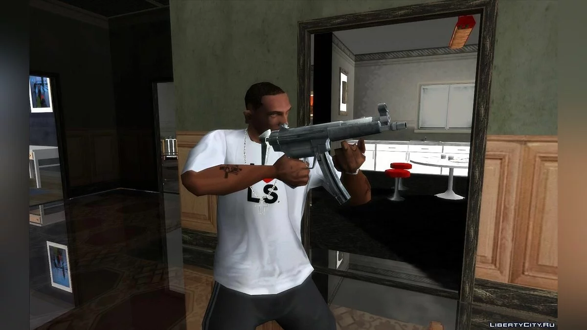 Улучшенное оружие и пикапы / GTA San Andreas