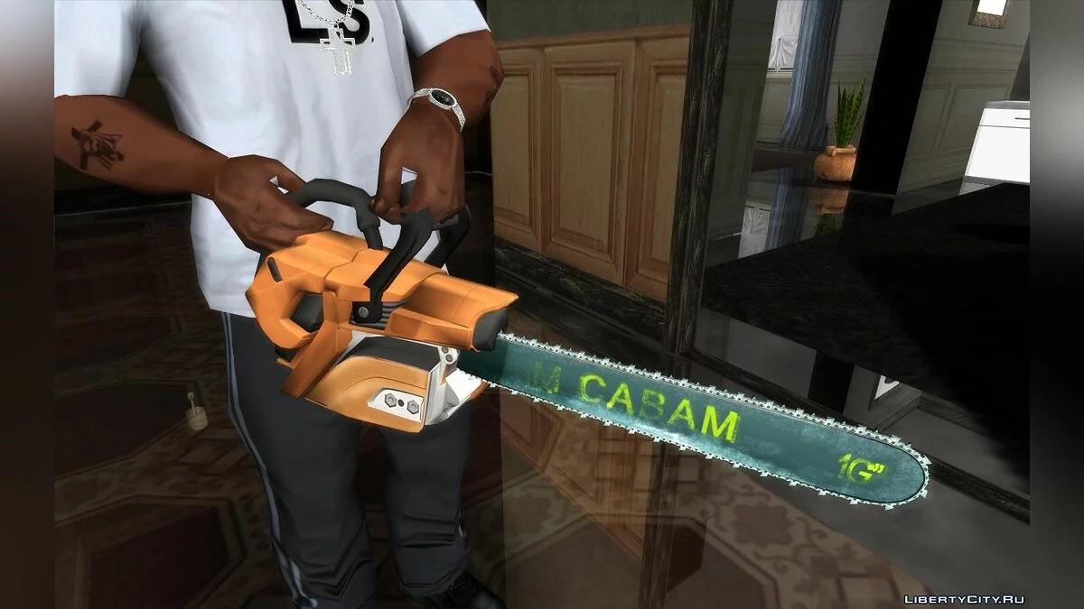 Улучшенное оружие и пикапы / GTA San Andreas