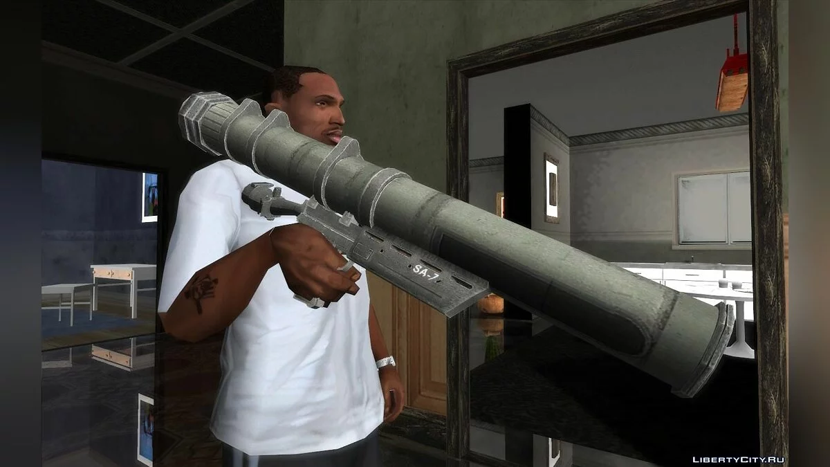 Улучшенное оружие и пикапы / GTA San Andreas
