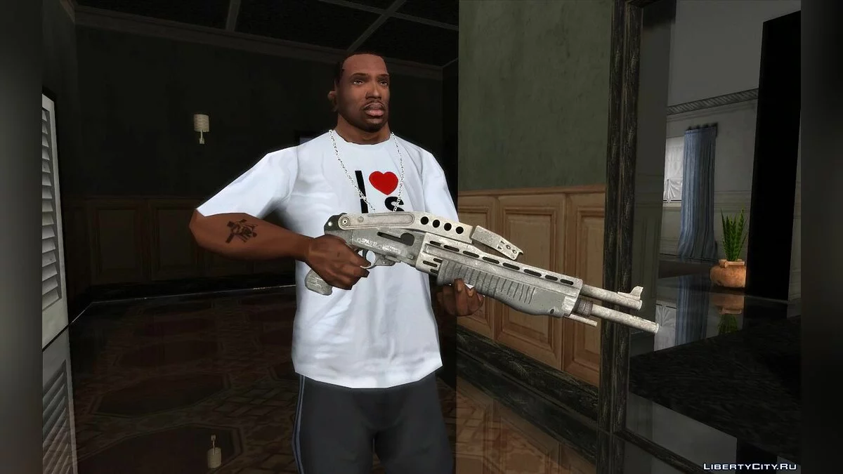 Улучшенное оружие и пикапы / GTA San Andreas