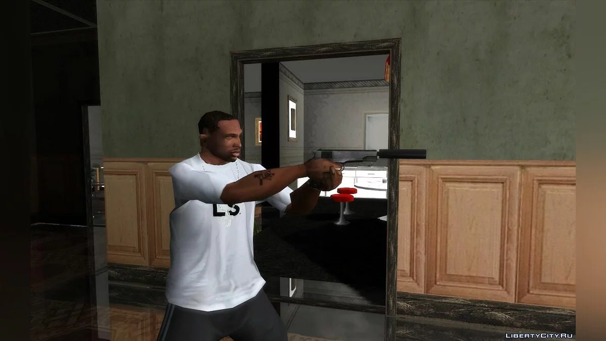 Улучшенное оружие и пикапы / GTA San Andreas