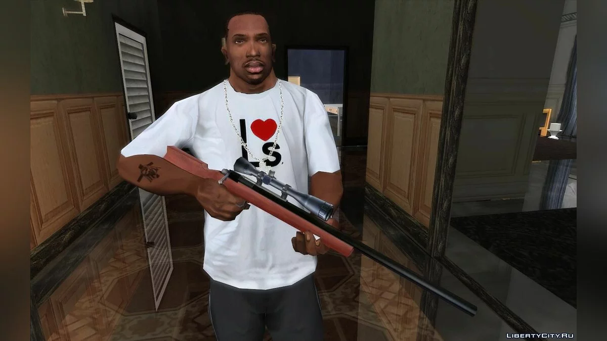 Улучшенное оружие и пикапы / GTA San Andreas