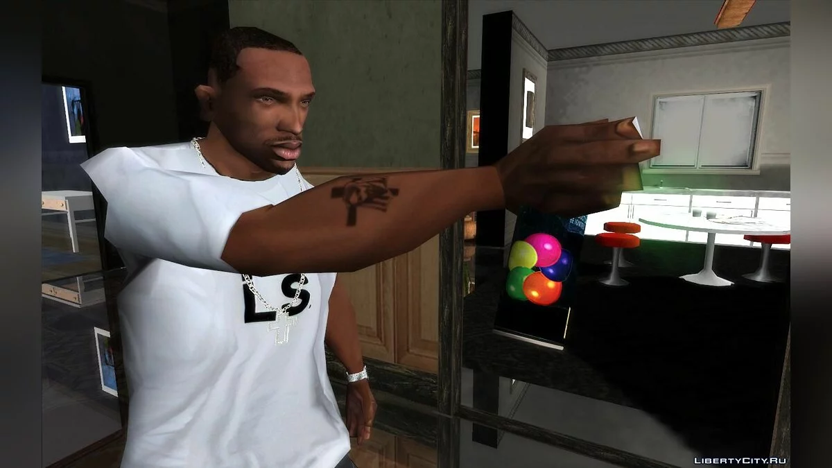 Улучшенное оружие и пикапы / GTA San Andreas