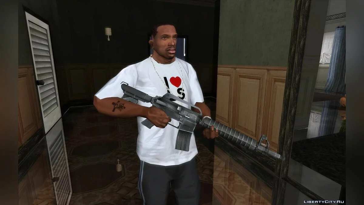 Улучшенное оружие и пикапы / GTA San Andreas