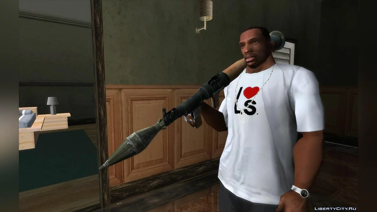 Улучшенное оружие и пикапы / GTA San Andreas