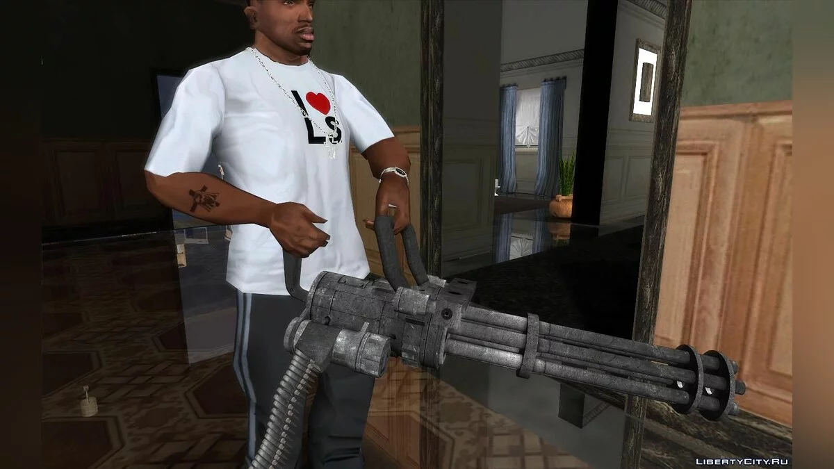Улучшенное оружие и пикапы / GTA San Andreas