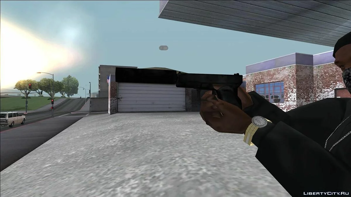 Восстановленное BETA оружие (MP5k, PSG1, Silenced) / GTA San Andreas