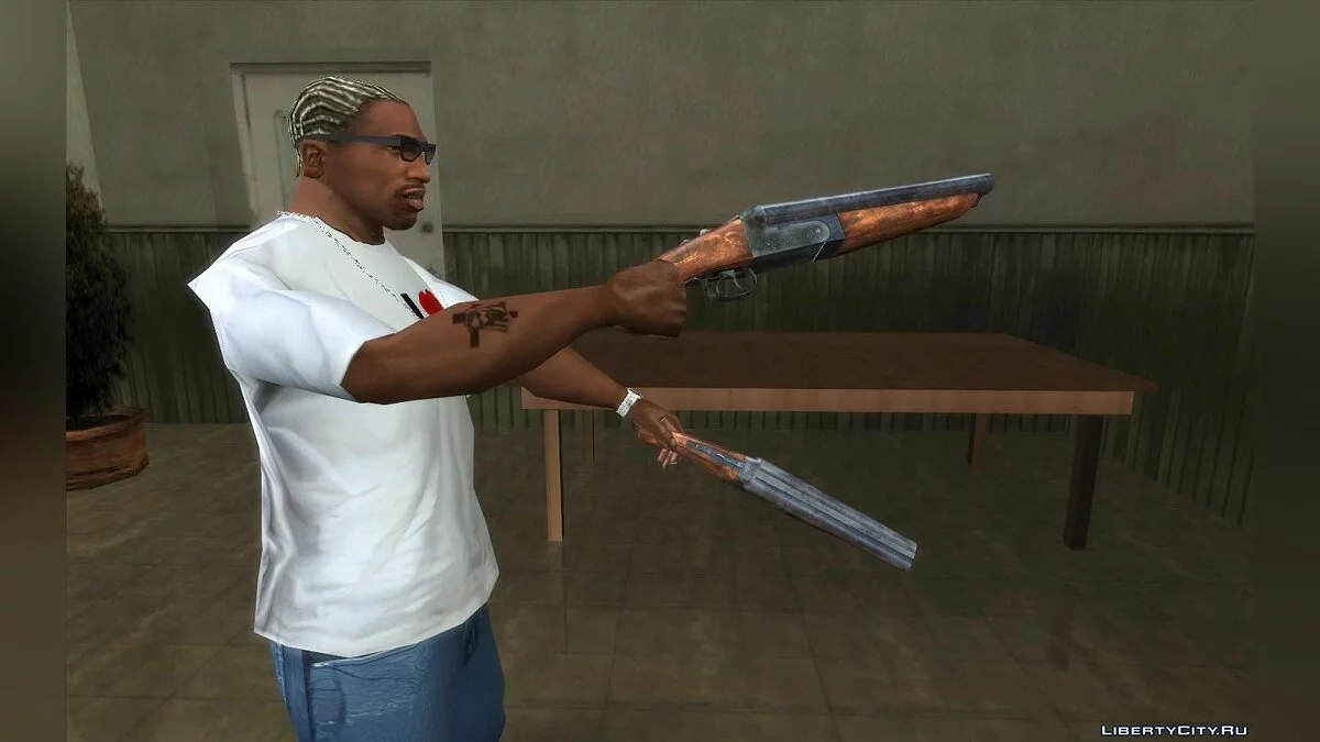 Улучшенное оружие NeXtGen + новые звуки и пикапы / GTA San Andreas