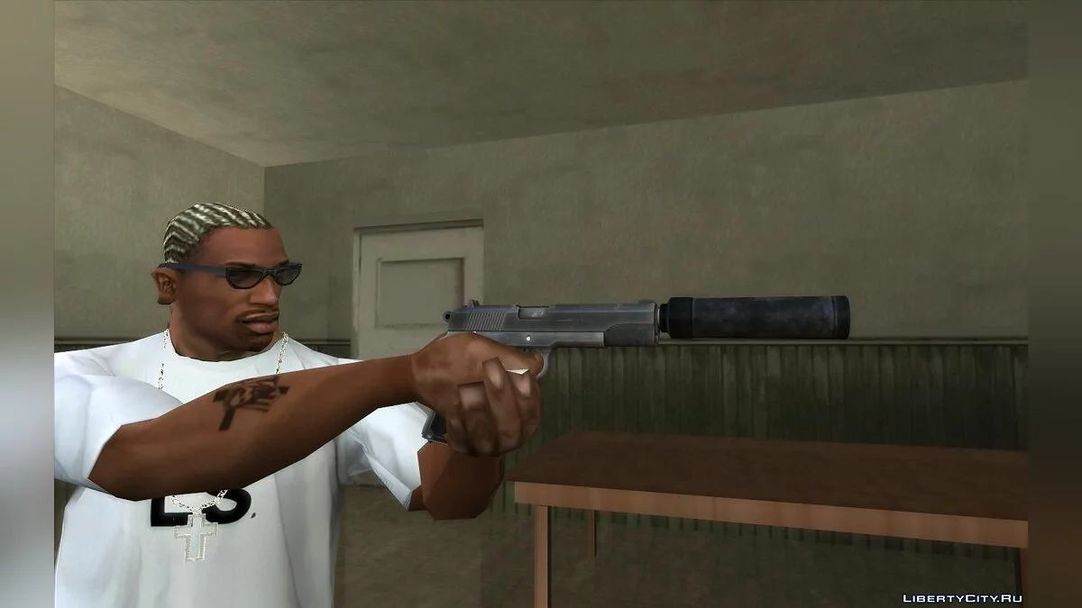 Улучшенное оружие NeXtGen + новые звуки и пикапы / GTA San Andreas