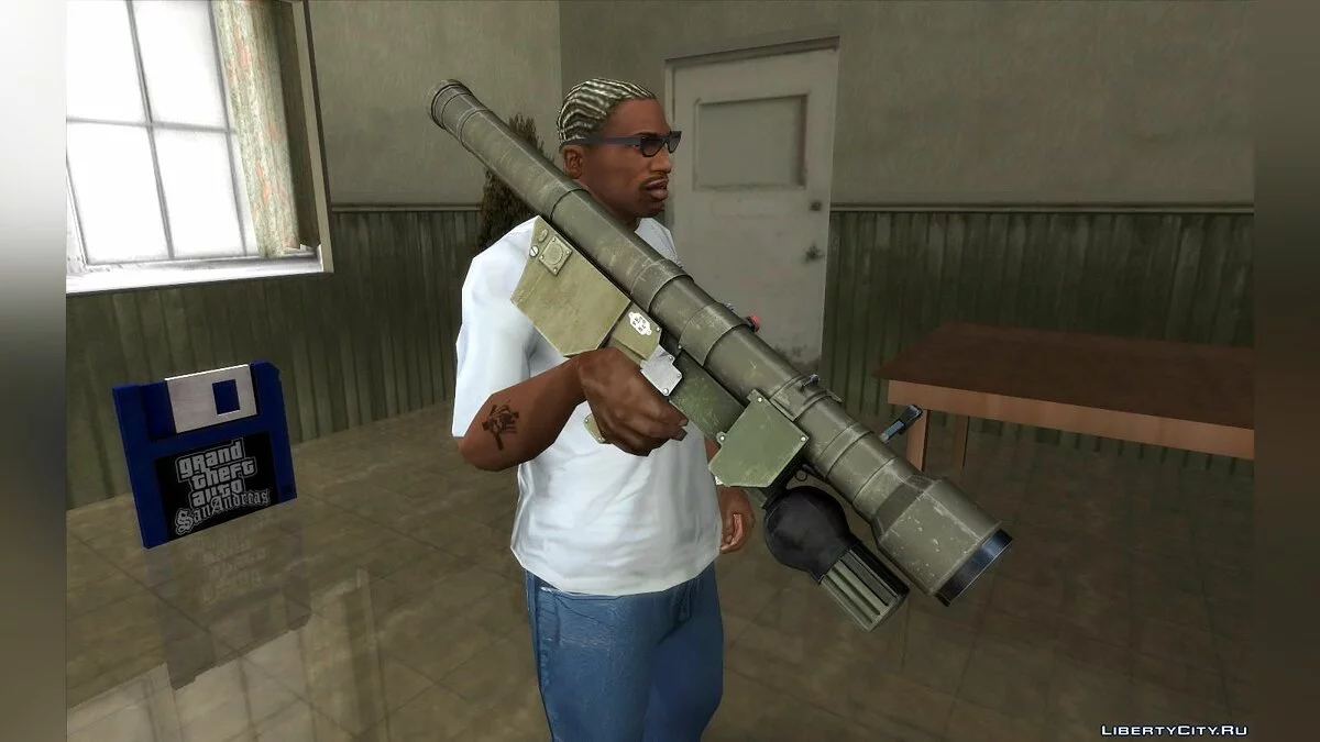 Улучшенное оружие NeXtGen + новые звуки и пикапы / GTA San Andreas