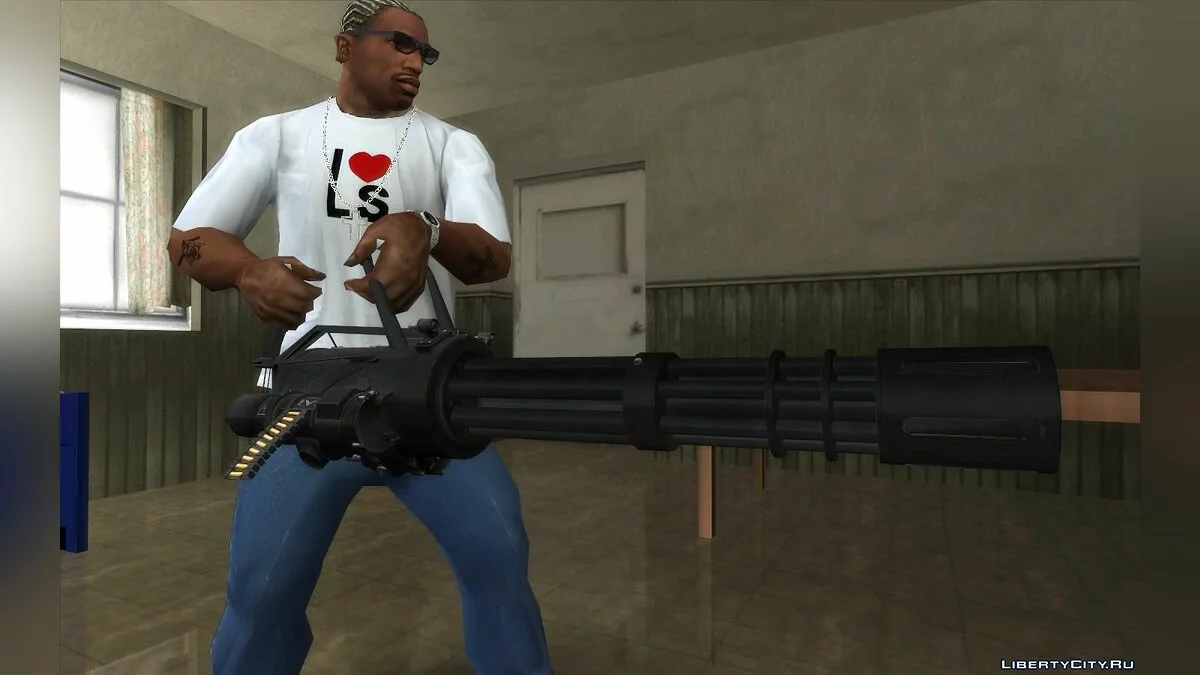 Улучшенное оружие NeXtGen + новые звуки и пикапы / GTA San Andreas