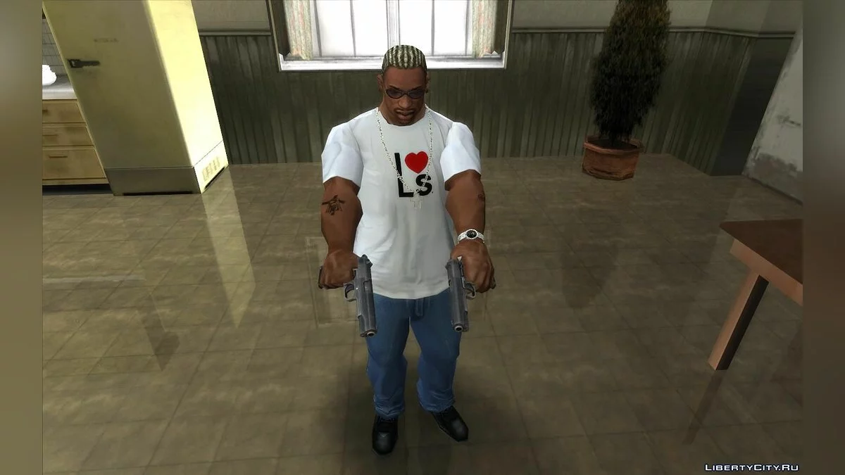 Улучшенное оружие NeXtGen + новые звуки и пикапы / GTA San Andreas