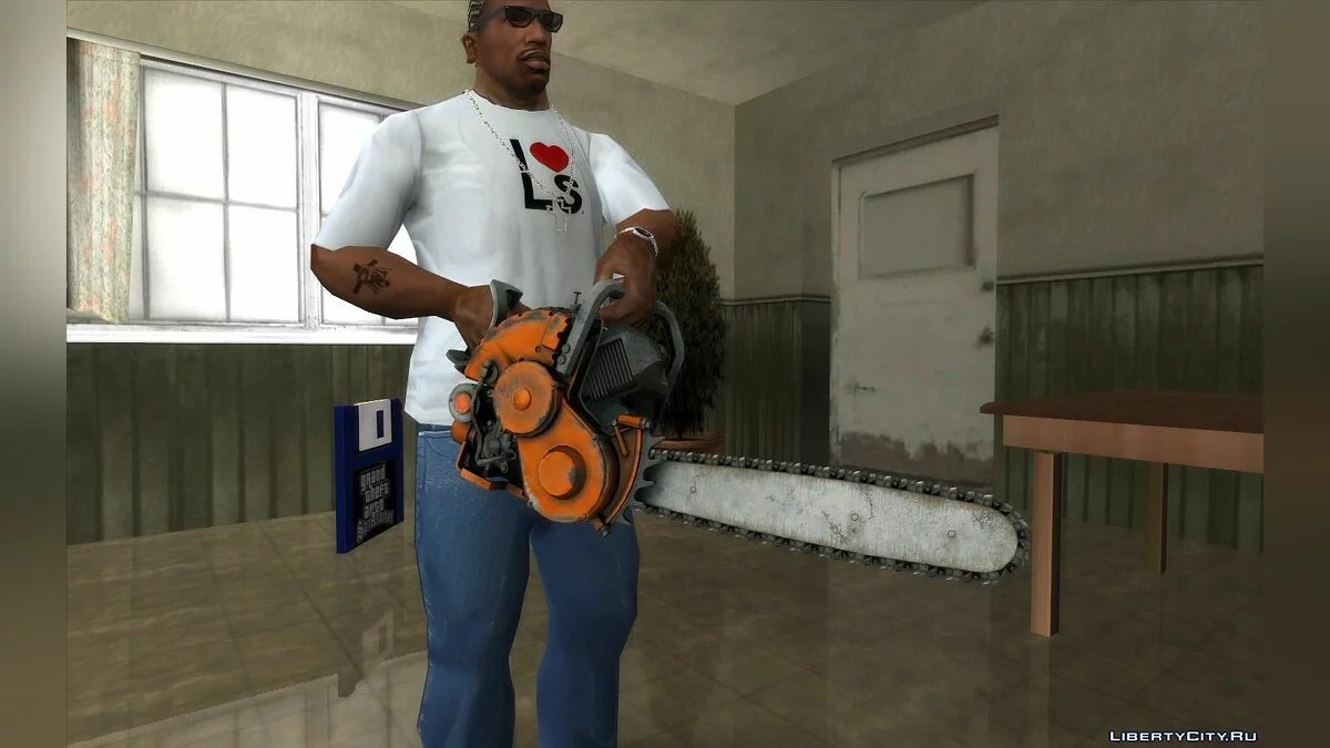 Улучшенное оружие NeXtGen + новые звуки и пикапы / GTA San Andreas