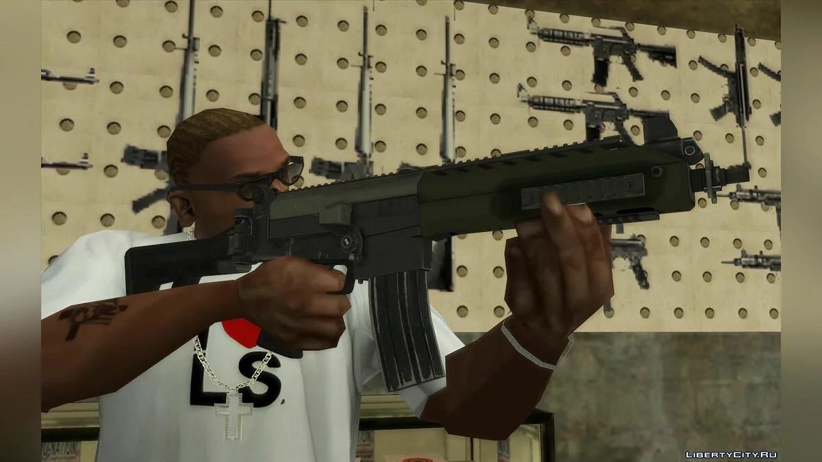 IMBEL IA2 и FN FAL / GTA San Andreas