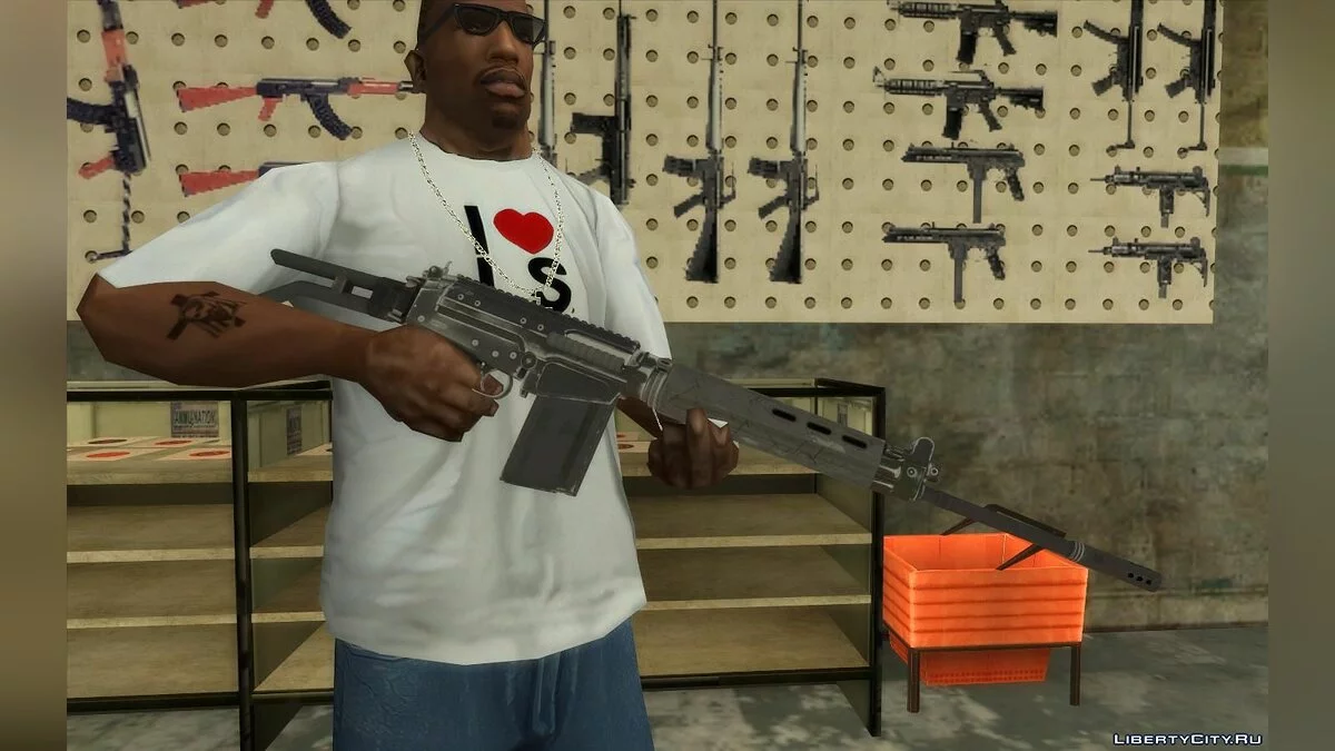 IMBEL IA2 и FN FAL / GTA San Andreas