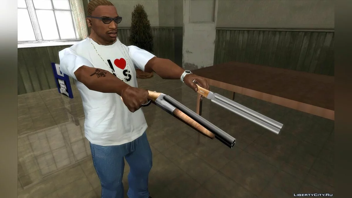Правильное оружие v1.3 (Ретекстур стандартного оружия HD) / GTA San Andreas