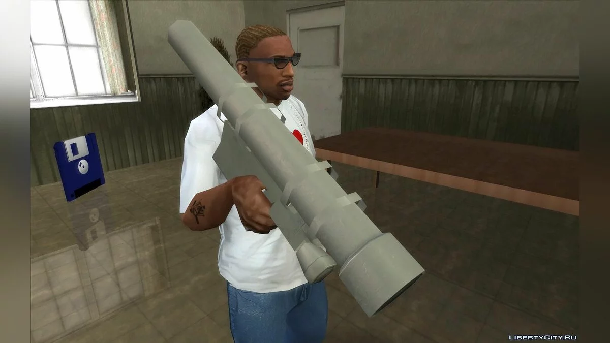 Правильное оружие v1.3 (Ретекстур стандартного оружия HD) / GTA San Andreas