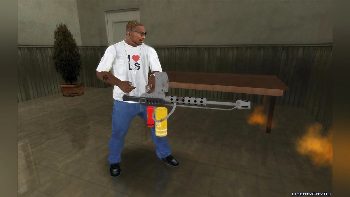 Сборник оружия из SA Definitive Edition / GTA San Andreas