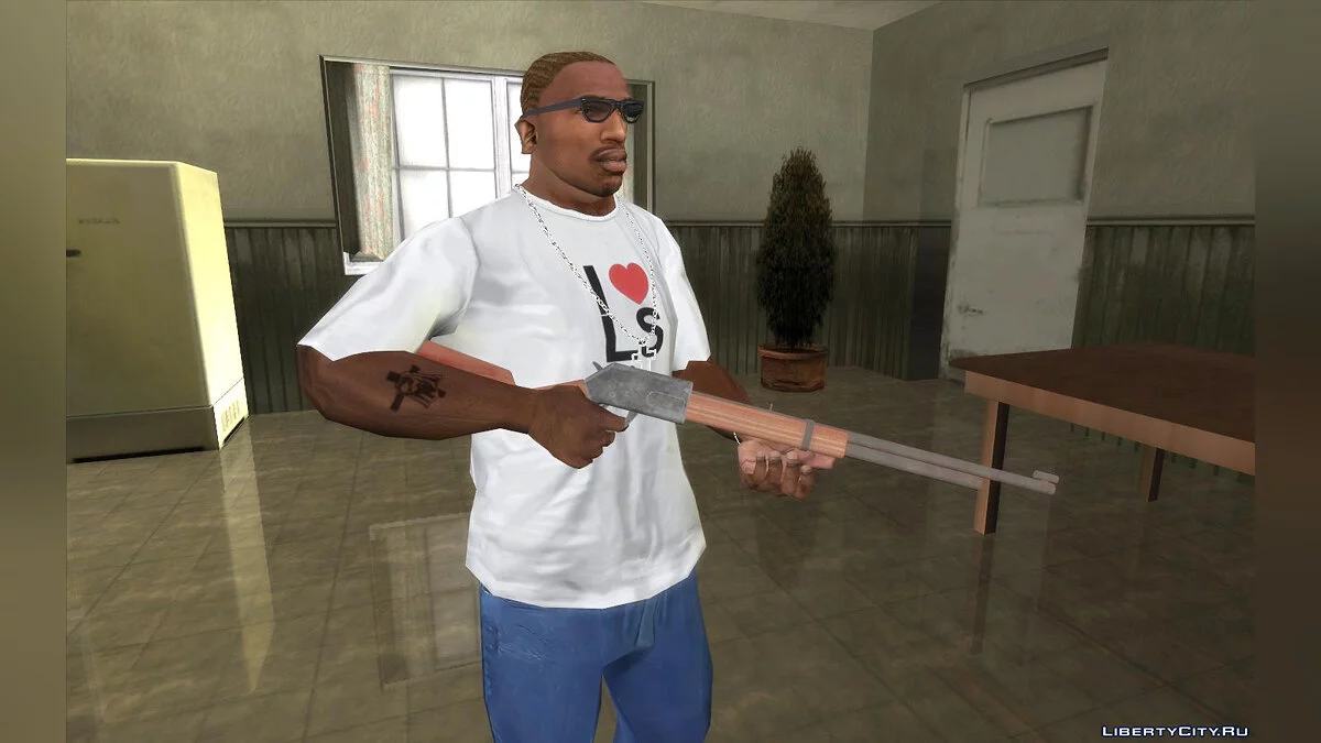 Сборник оружия из SA Definitive Edition / GTA San Andreas