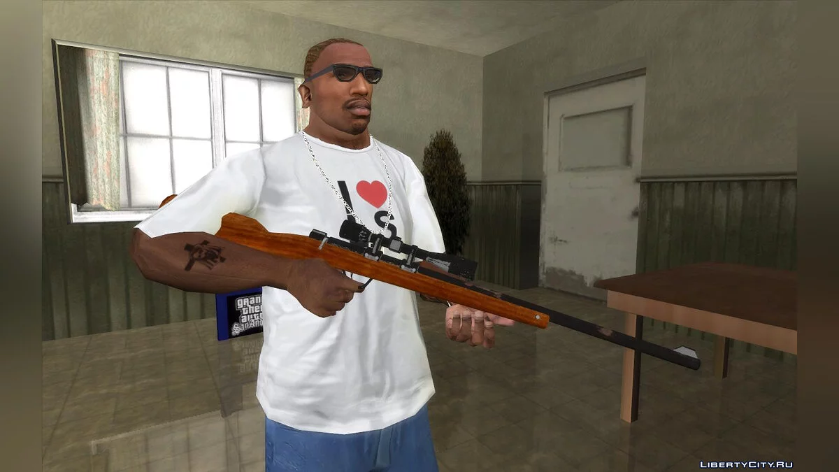 Сборник оружия из SA Definitive Edition / GTA San Andreas
