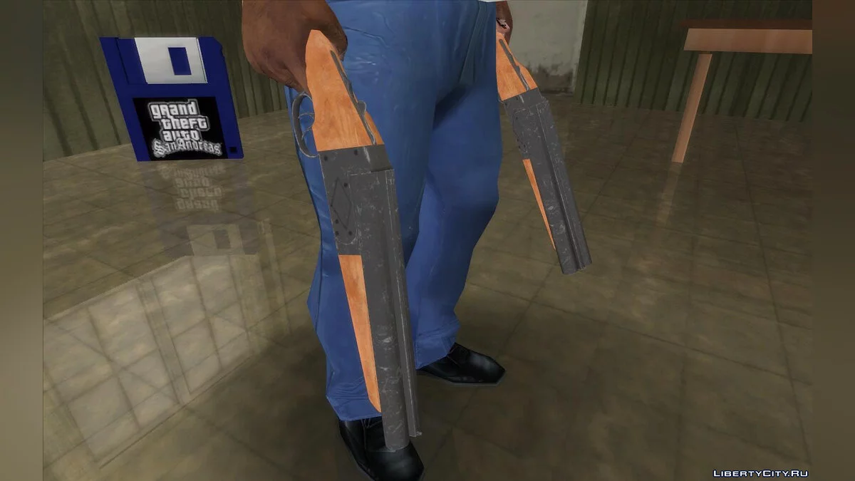 Сборник оружия из SA Definitive Edition / GTA San Andreas