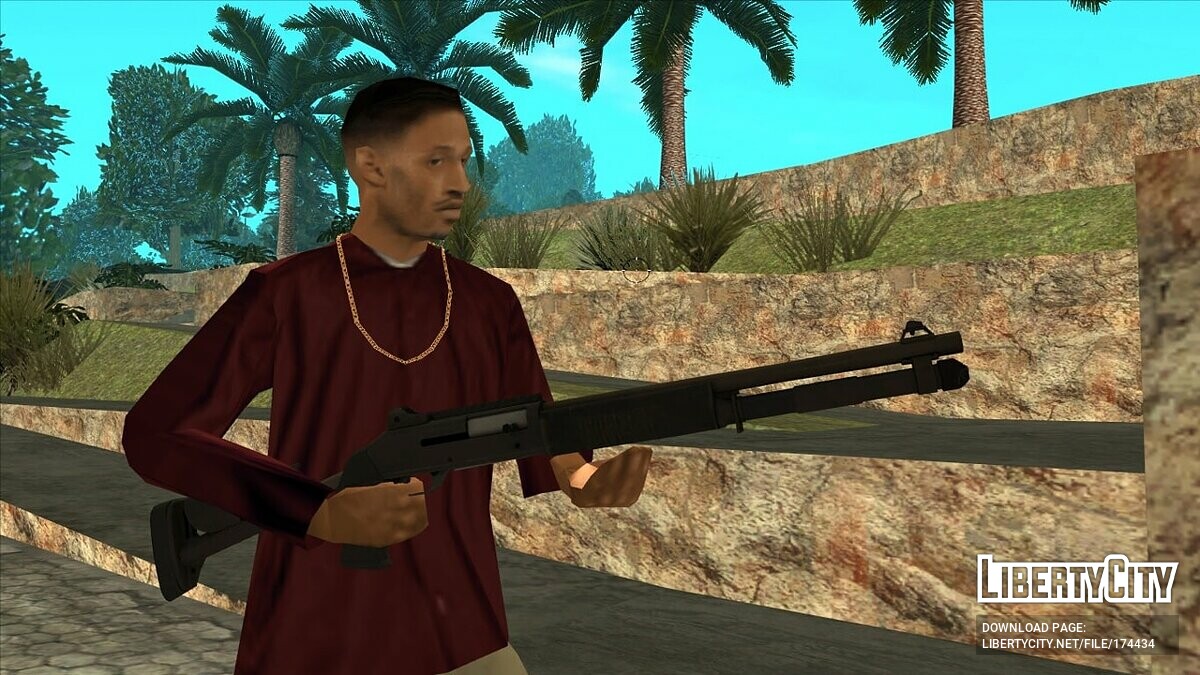 Скачать Counter Strike Weapon Pack для GTA San Andreas