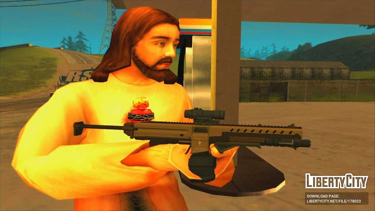 GTA 5 Coil Combat PDW / GTA San Andreas