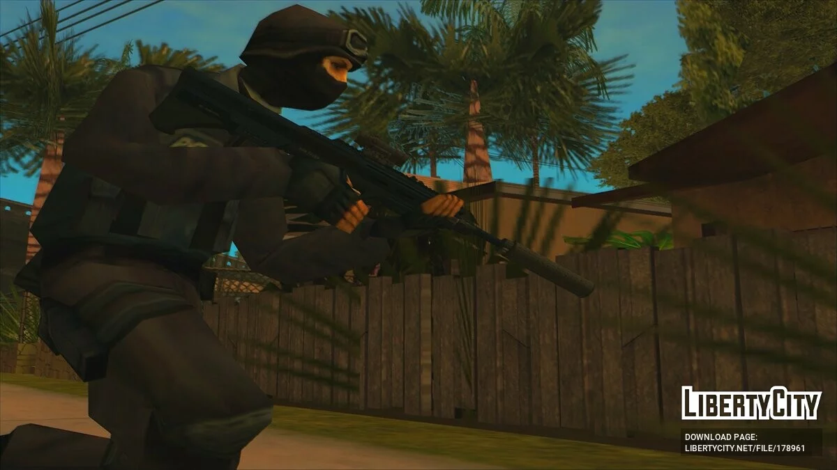 GTA 5 Vom Feuer Military Rifle / GTA San Andreas