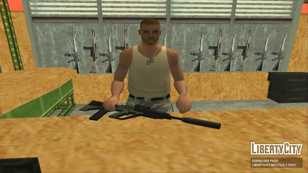 GTA 5 Vom Feuer Military Rifle / GTA San Andreas