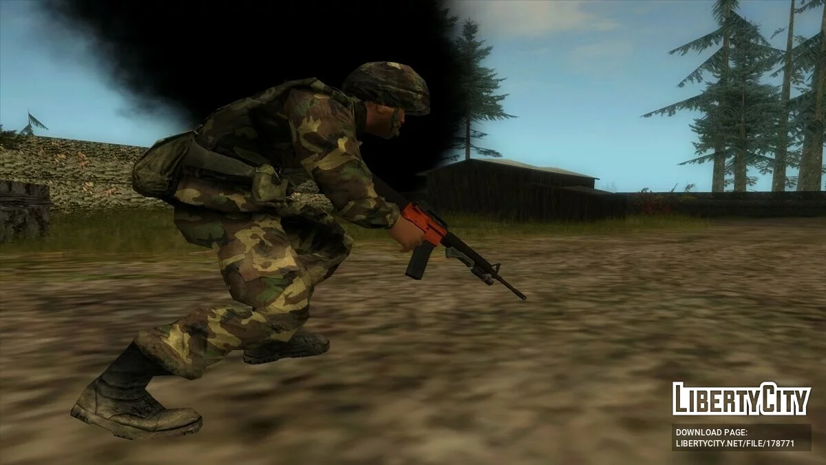 GTA 5 Vom Feuer Service Carbine / GTA San Andreas