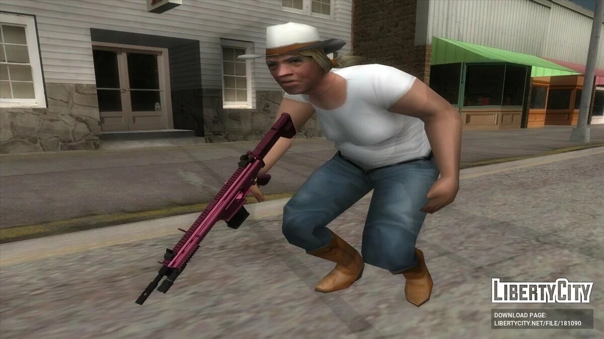 GTA 5 Vom Feuer Heavy Rifle / GTA San Andreas