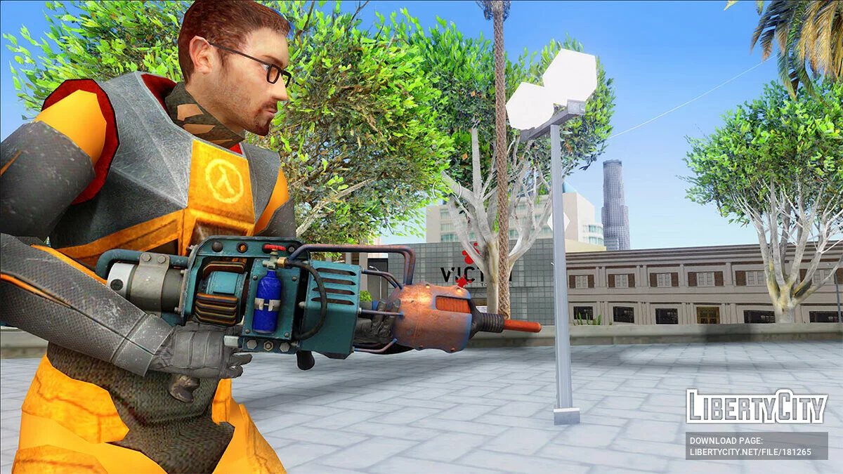 Сборник оружия из Black Mesa / GTA San Andreas