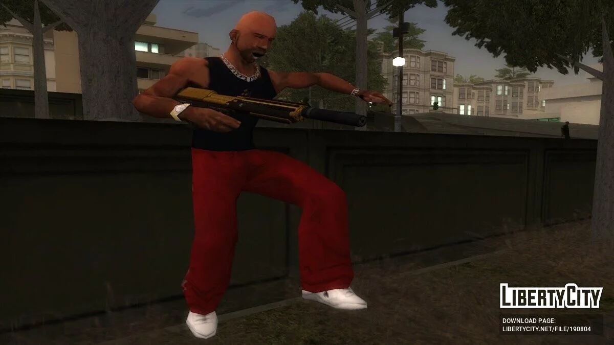 GTA 5 Hawk & Little Bullpup Shotgun / GTA San Andreas