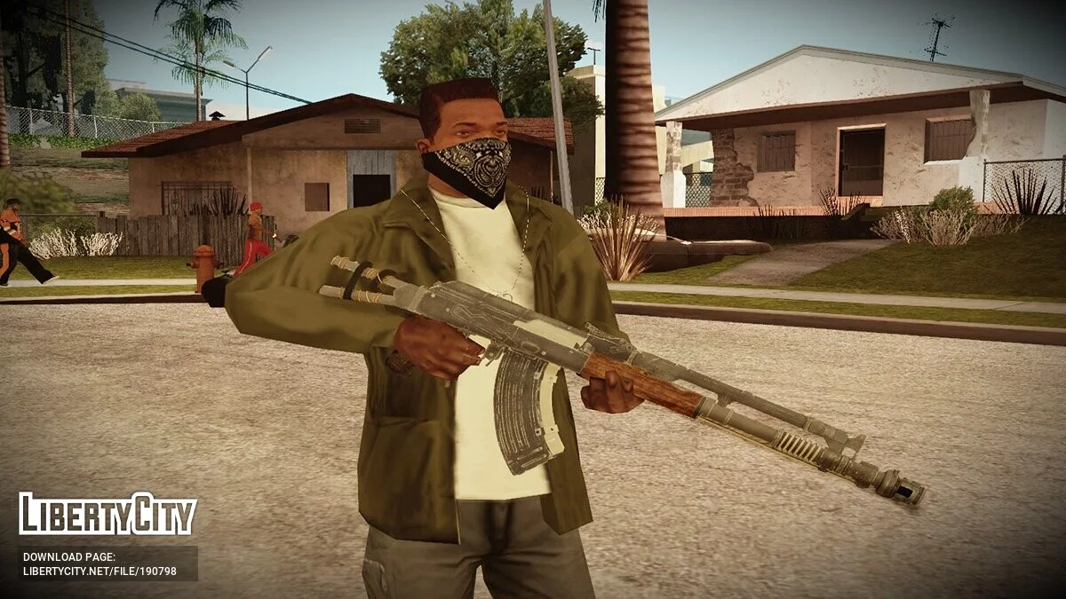 Сборник оружия из Atomic Heart / GTA San Andreas